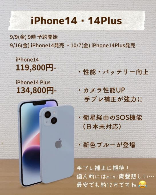 iPhone 14・AirPods Pro・Apple Watch…Apple新作情報をわかりやすく解説!
