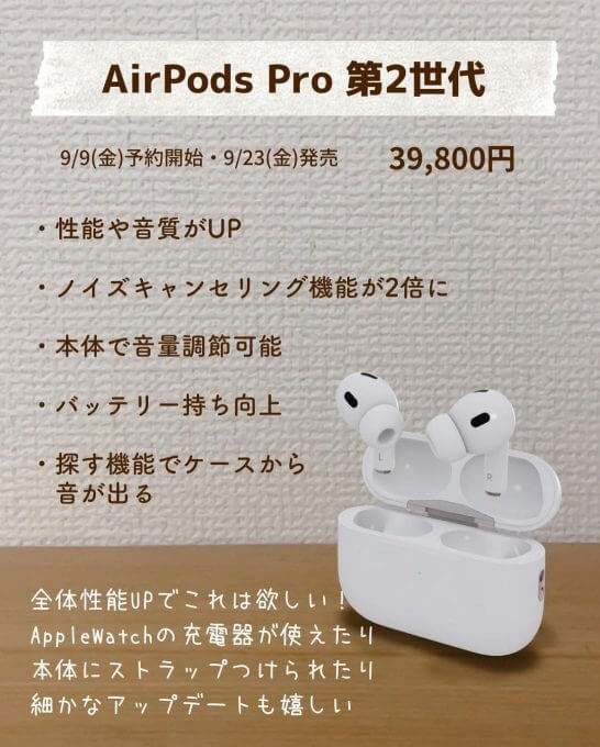 iPhone 14・AirPods Pro・Apple Watch…Apple新作情報をわかりやすく解説!