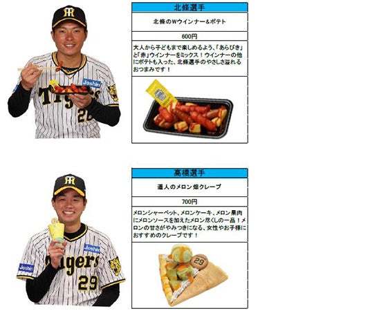 阪神甲子園球場 2023年 監督・選手コラボグルメについて ～監督・選手がプロデュースしたこだわりメニューがあれ（A.R.E.）これとたくさん登場！～