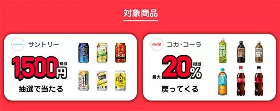 まとめ買いでさらにお得！　PayPayでコカ・コーラ製品を購入すると上限なしに最大20％戻ってくる！