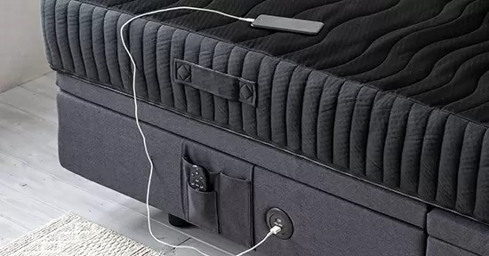睡眠センサも搭載! スマホで動かせる電動スマートベッド「nerum app」