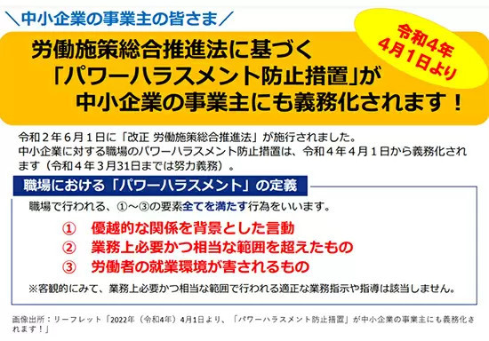 中小企業も注意！　「パワハラ防止法」施行を機に自社の状況を再チェックしよう