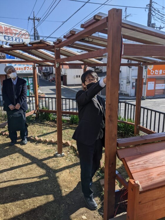 低速電動バス『MAYU号』の実験始まる 脱炭素・高齢者が元気に暮らせる街に