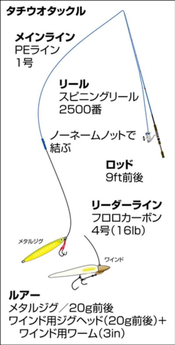 【初心者向け】太刀魚釣りの攻略ガイド！餌の仕掛けから釣り方のコツまで徹底解説！