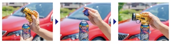 ソフト99、ボディとガラスを同時に施工！お手軽本格コーティング剤「レインドロップ トルネードヴォルテックス300mL」新発売！