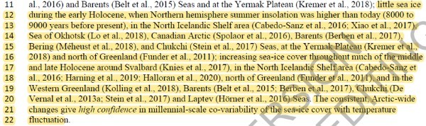 IPCC報告の論点㉙：縄文時代の北極海に氷はあったのか