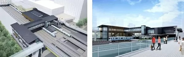浜松町駅が歩きやすくなる！ 竹芝・汐留方面、芝大門方面をつなぐ歩道を整備