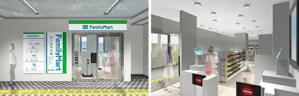 静岡県でファミマが無人決済店舗を初出店、JR焼津駅/S店オープン