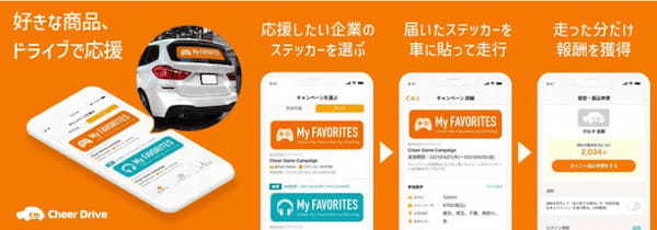 ドライブ距離に応じて報酬ゲット「チアドライブ」がスマートニュースとコラボ