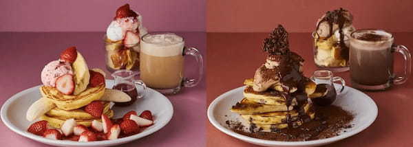 オールタイムパンケーキショップ「J.S. PANCAKE CAFE」の新商品で春を先取り！長崎県産「恋みのり」を使ったストロベリーづくしの季節限定プレミアムメニューを2月8日（水）より発売スタート