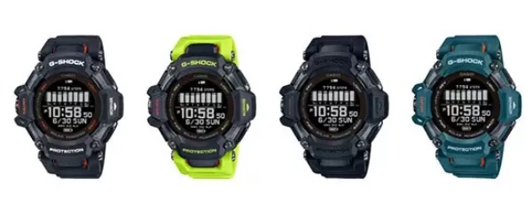 G-SHOCKのスポーツライン「G-SQUAD」新モデル、軽量化した「GBD-H2000」
