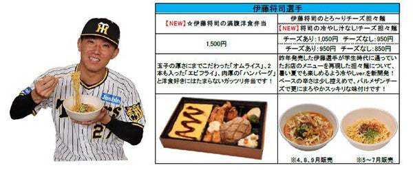 阪神甲子園球場 2023年 監督・選手コラボグルメについて ～監督・選手がプロデュースしたこだわりメニューがあれ（A.R.E.）これとたくさん登場！～
