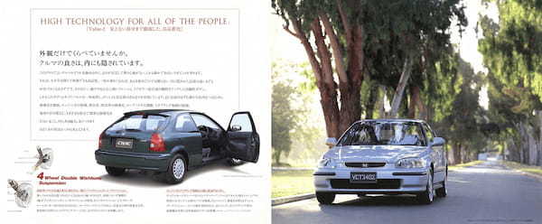 【復刻版カタログ】1995年の日本カー・オブ・ザ・イヤー／ホンダ・シビックの肖像