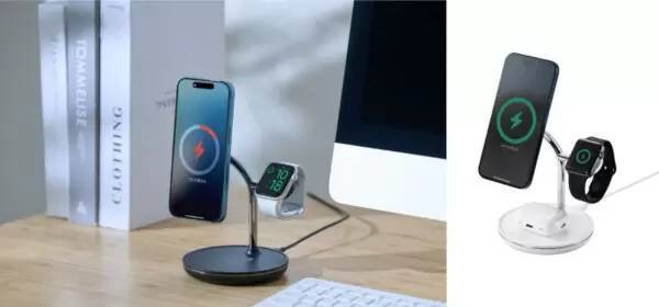 デスクがスッキリ！iPhone、AirPods、Apple Watchなど3台まとめて充電できる「ワイヤレス充電スタンド」