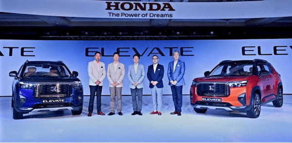 ホンダがインドでミッドサイズSUVの「エレベイト」を初公開