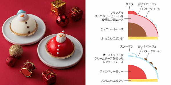 【KEYUCAのスイーツブランドDOLCE FELICE】特別なひとときを彩る13種類のかわいいクリスマスケーキが登場。11月1日(金)よりご予約開始！