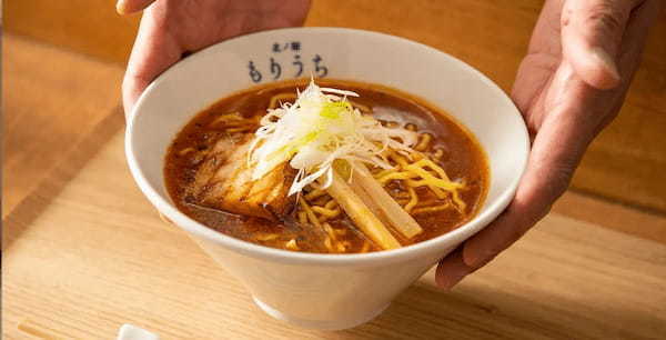 横浜鶴見の北ノ麺もりうちが冬季期間限定メニュー「札幌白味噌ラーメン」を販売開始