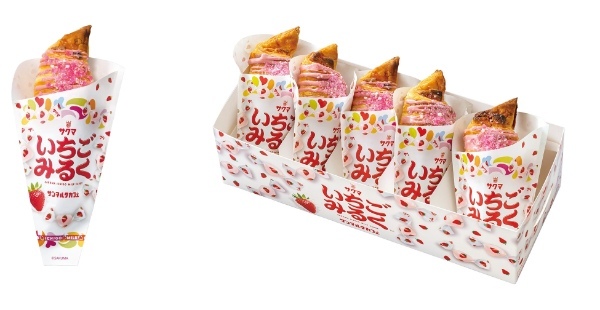 【15（いちご）の日】に、サンマルクカフェ×サクマ製菓「いちごみるく」キャンディコラボ商品が登場！　気分華やぐ春色のプレミアムチョコクロとドリンク2種、3月15日（水）より期間限定で販売開始！