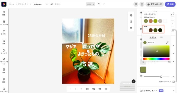 Instagram文字入れ投稿のやり方は？ インフルエンサーの幸あれこさんに全部聞いてみた！