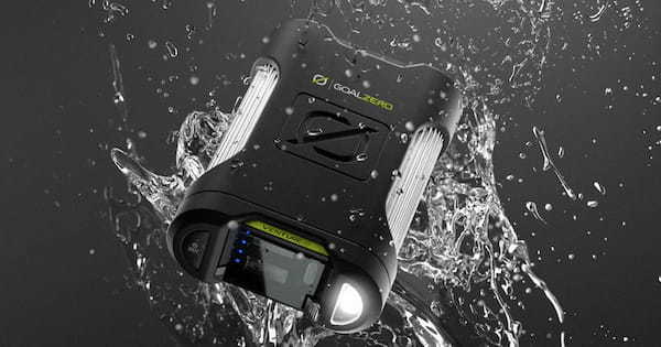 雨や砂埃に耐える!GOAL ZEROのモバイルバッテリーが2022年2月発売予定