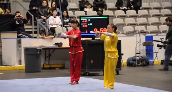 【超絶演武】ヘタしたら死んじゃうよ！世界武術選手権の槍術優勝ペアの演武が凄すぎる！！