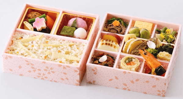 【阪神梅田本店】まもなく大阪も開花予定。桜に負けない華やかさの「花見弁当」揃えました！