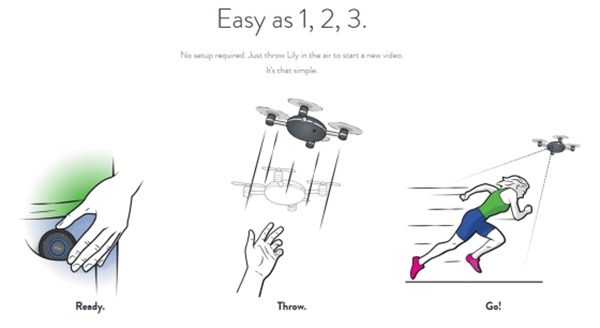 【これマジ!?】放り投げるドローン型カメラ「lily」が凄すぎる!