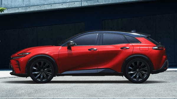 「新しいカタチのスポーツSUV」を謳う新型トヨタ・クラウン・スポーツが市場デビュー