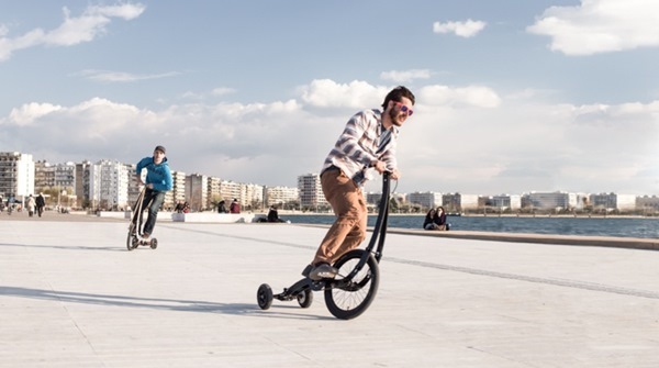 これは流行るかも！？立ち漕ぎ自転車「Halfbike II」がカッコいい！