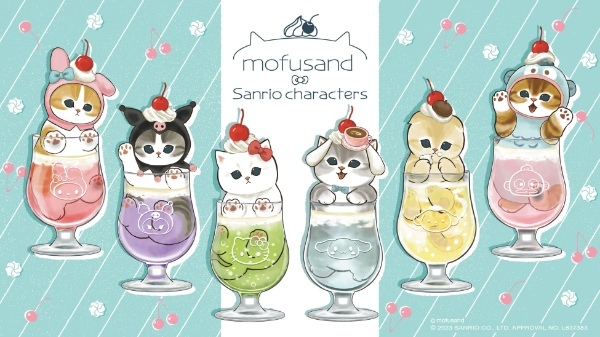 「mofusand × Sanrio characters cafe」期間限定オープン！！