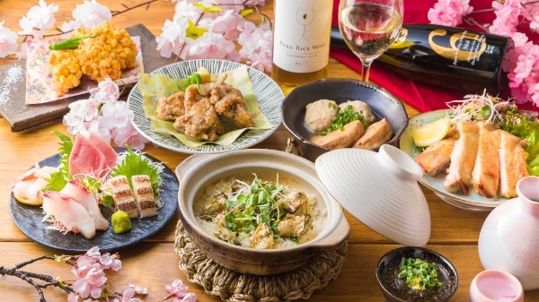 目黒のお花見帰りにも！ぷりっぷりの鮮魚や純和鶏、名物・土鍋ご飯まで楽しめる贅沢コースがリニューアル【こめの家 目黒店】