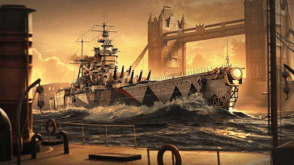 『World of Warships』、 イギリスの巡洋戦艦がアーリーアクセスに登場！