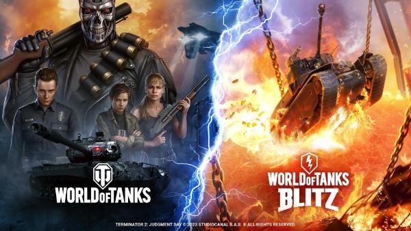 『World of Tanks』が大ヒットSF映画 『ターミネーター２』とコラボ決定！ WoTに「審判の日」が訪れる…