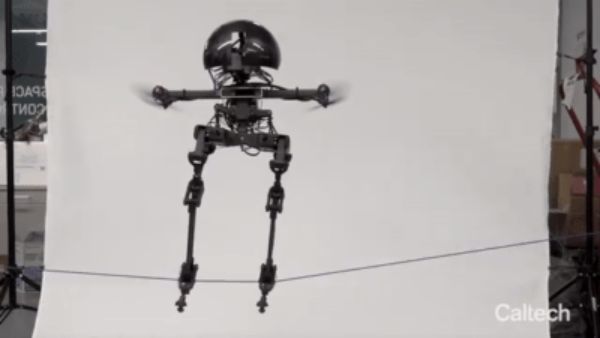 驚異的なバランス感覚を持つ「飛行可能な二足歩行ロボット」が開発される