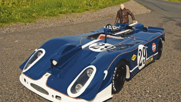 タミヤ｢ポルシェ935｣キットをウォッカ6本と交換!?  東独のローター・ヴュンシェ氏の1:5スケール・ポルシェモデル