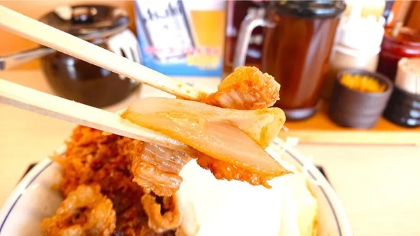 かつやが“正統派”と位置づける「ホル玉とロースカツの合い盛り丼」を食べた結果→開発担当者をハグしたくなった