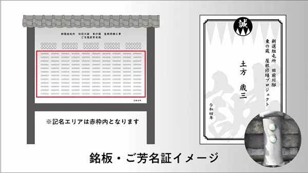 崩落した「新選組屯所　旧前川邸」の屋根を修繕するプロジェクトがクラウドファンディングを実施