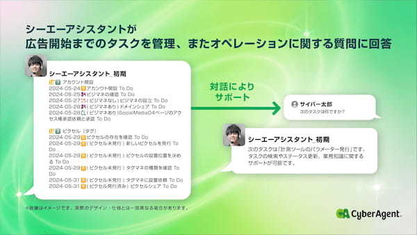 サイバーエージェント、広告事業に従事する社員一人ひとりに専属AIアシスタントを提供