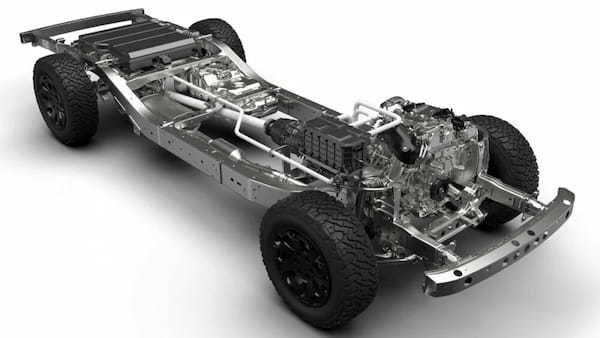 日産初の“電動”ピックアップトラック公開!最大トルク800Nmの新型PHEV「フロンティア プロ」2025年後半に中国で発売予定