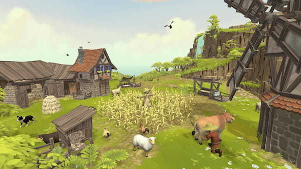 VRの世界で神となれ PS VR2向け町づくりVRシミュレーションゲーム『Townsmen VR（タウンズメンVR）』 公式サイト公開