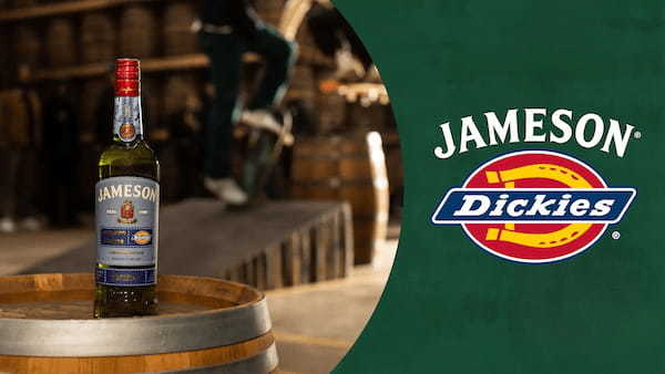 No.1アイリッシュウイスキー ※1 JAMESON × Dickies コラボレーション！限定デザインボトル『ジェムソン Dickies リミテッド』の発売を記念し、スケートボードイベントを開催！