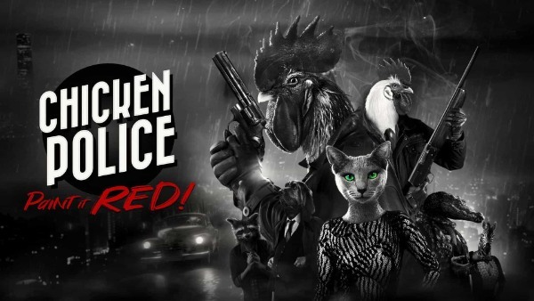 『Chicken Police – Paint it RED!（チキンポリス）』PlayStation®5、Xbox Series X|Sにて発売開始