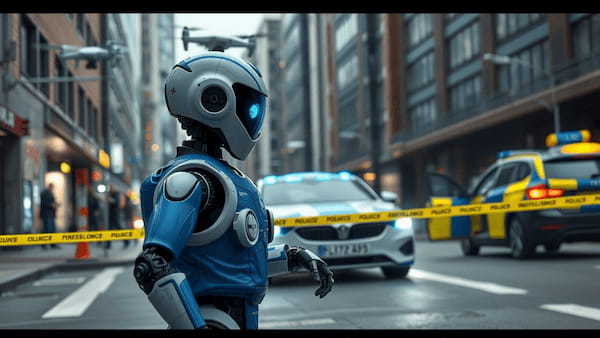 2055年、リアル「ロボコップ」が全犯罪を解決？ AI警察が実現する未来