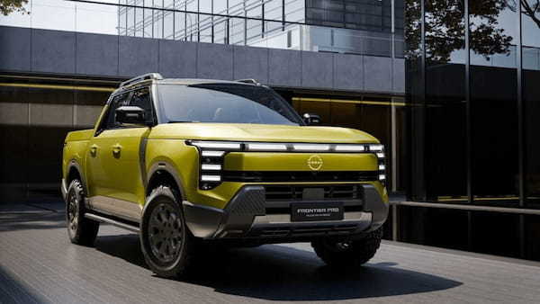 日産初の“電動”ピックアップトラック公開!最大トルク800Nmの新型PHEV「フロンティア プロ」2025年後半に中国で発売予定