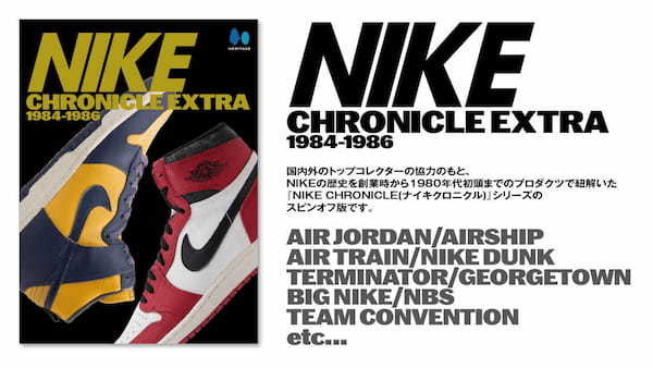 トップコレクターが協力！1980年代NIKEバッシュの完全網羅本が発売