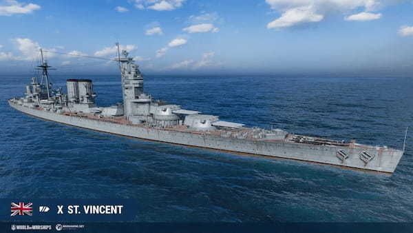 『World of Warships』、 イギリスの巡洋戦艦がアーリーアクセスに登場！