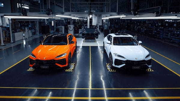 ランボルギーニ・ウルスのプラグインハイブリッドモデル「ウルスSE」が発表