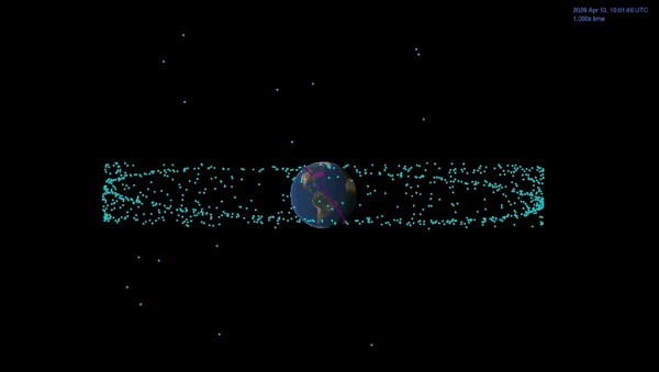 小惑星アポフィスは2068年に地球に衝突する可能性がある