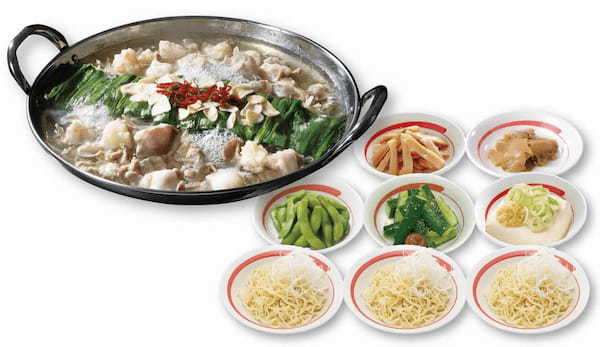 販売開始 約1か月で10万食突破！幸楽苑の福島もつ鍋が好評！お客様の声にお応えし、期間限定価格を定価で通年販売します！
