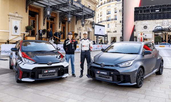 WRCドライバーズチャンピオンに輝いたセバスチャン・オジエ選手とカッレ・ロバンペラ選手が監修した特別なGRヤリスが発売